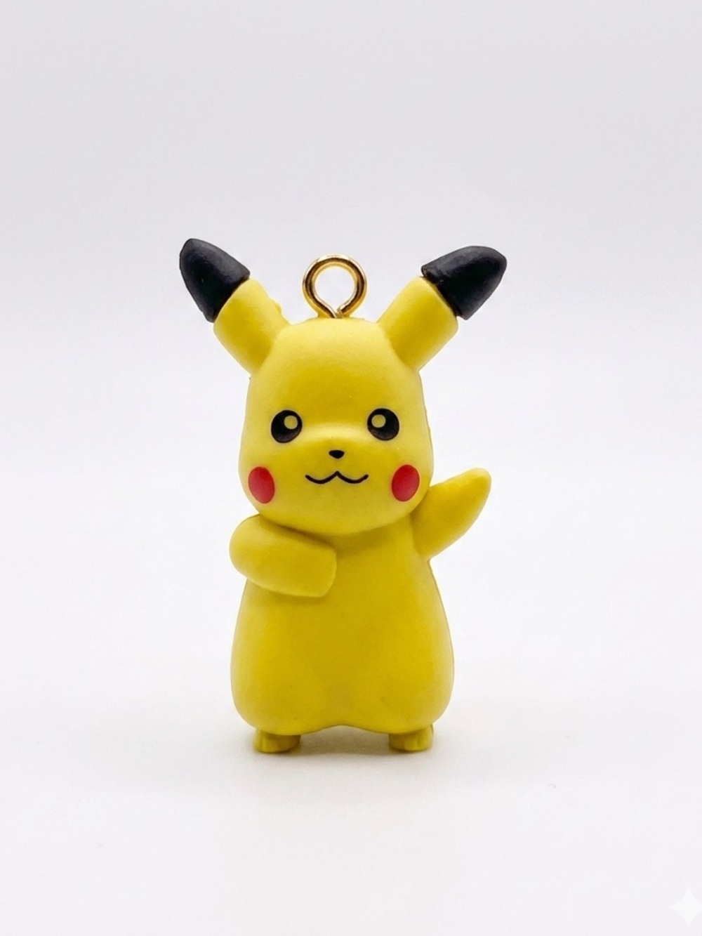 Pikachu Yellow Rubber Charm Pendant